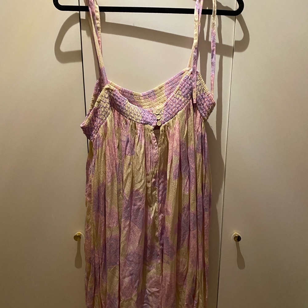 Pastel Tie-Dye free people Women's romper